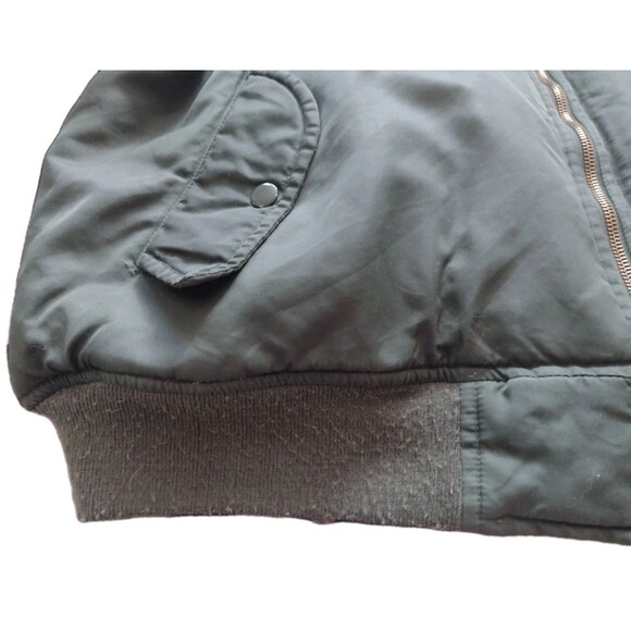 Custom One Off Vintage MA-1 Bomber Flight Jacket ACES AIRFIELD Sz xl Reversible - Picture 9 of 16